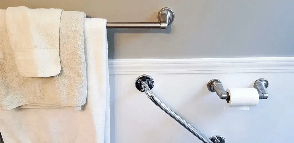 Bathroom grab bar installation for safety and accessibility in Spokane, WA